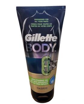 Gillette 702018394241 Body Non-foaming Shave Gel 5.9 Oz Vhtf New