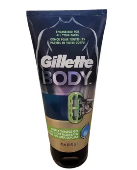 Gillette 702018394241 Body Non-foaming Shave Gel 5.9 Oz Vhtf New
