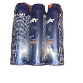 Gillette 702018603923 6 Pro Mens Shave Gel For Sensitive Skin Advanced Glide 7 Oz Lot Of