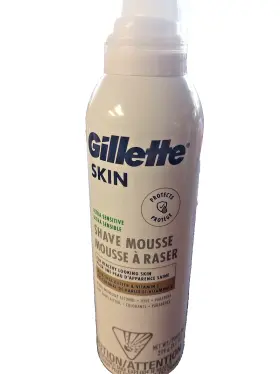 Gillette 840134624815 Shaving Gel Ultra Sensitive Mousse