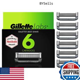 Gillette B09gcty13c Gillettelabs Razor Blade Refills - 6 Count For Smooth Irritation-free Shave