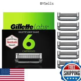 B09gcty13c Gillette Gillettelabs Razor Blade Refills - 6 Count For Smooth Irritation-free Shave