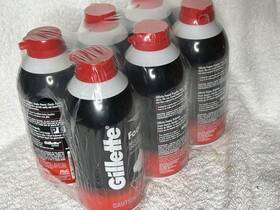 Gillette Gill240407 Pack Of 6 New Foamy Cream Regular Shave Foam 11 Oz Each