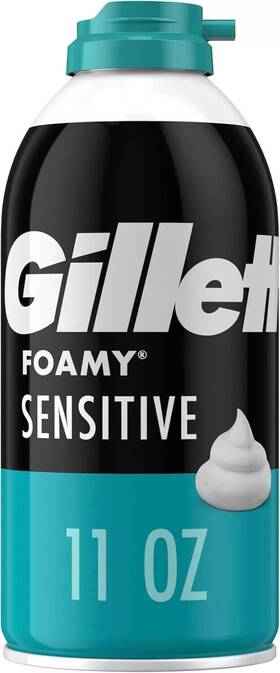 Gillette I0000883 Shaving Cream Lightly Fragranced For Sensitive Skin Freeship Fastship