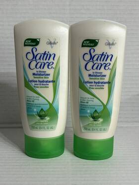 Gillette Satin Care 98887999 2 Venus In Shower Moisturizer Sensitive Skin Lotion 8.4 Oz