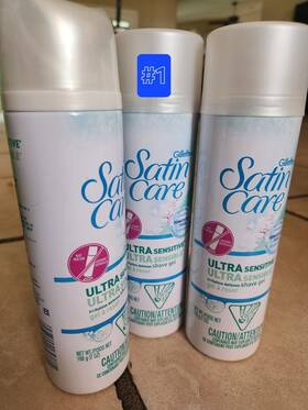 Gillette Venus 80317242 Satin Care Ultra Sensitive Womens Shave Gel 7 Oz I Have 2 Options