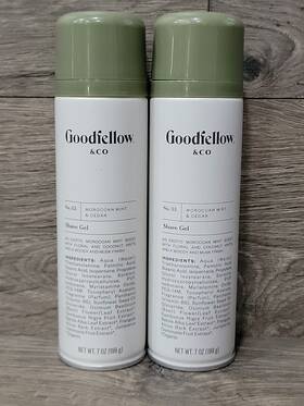 Goodfellow & Co 817636018862 And Mens Shave Gel No.03 Moroccan Mint Cedar 7oz New 2 Pack