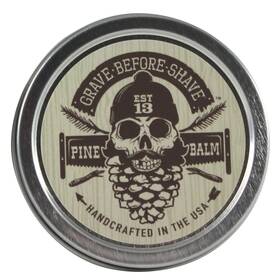 Grave Before Shave 796433170013 Pine Scent Beard Balm Pine/cedar Wood 2 Oz