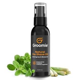 Groomie 857400005599 Natural Pre-shave Oil For Bald Headed Men And Women Specially Formu