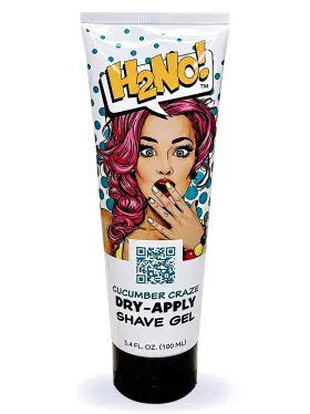 H2no Shave 860004365518 Cucumber Craze Dry-apply Gel