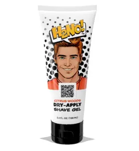 H2no Shave 860004365525 Citrus Woods Dry-apply Gel
