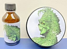 Hags Artisan Shaving Products 125273475147 - Grinched- Shave Soap And Aftershave