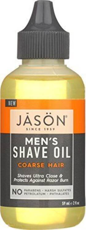 Hain - Beauty Core Sortable Alba Botanica Avalon Organics Jaso J00204 Jason Mens Coarse Hair Shave Oil 2 Oz. Packaging May Vary