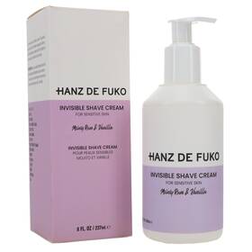 Hanz De Fuko 040232686030 Invisible Shave Cream 8 Oz