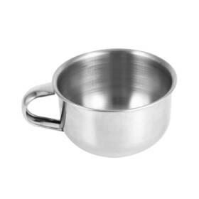 Haosie Haosie9gcy0bz4o1 Shaving Soap Bowl Cup Man 3.4inch Stainless Steel Bo