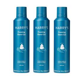 Harrys 313089977904 Shave Gel - Shaving With An Aloe Enriched Formula 3 Pack 6.7oz
