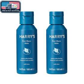 Harrys 726084238411 Post Shave Balm 2 Pack Aloe And Cooling Cucumber Soothing Relief