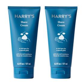 Harrys 744110839999 Shaving Cream - For Men With Eucalyptus 2 Pack 6 Oz