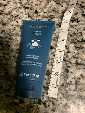 Harrys 810075081701 Mens Shave Cream With Aloe And Eucalyptus 6 Fl Oz