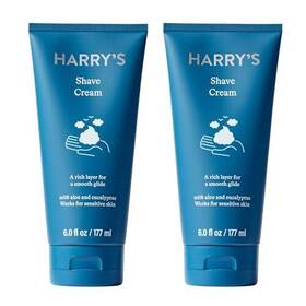 Harrys 840317400595 Shaving Cream - For Men With Eucalyptus 2 Pack 6 Oz
