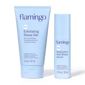Harrys Inc 313092363329 Flamingo Pubic Pre And Post Shave Products - Exfoliating Gel 5 Fl Oz Re