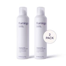 Harrys Inc. 313101570502 Flamingo Womens Foaming Shave Gel With Aloe Vera 6.7 Oz 2 Count