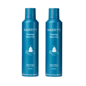 Harrys Inc. 445018020092 Mens Foaming Shave Gel With Aloe 6.7 Oz 2 Pack Free Shipping