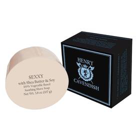 Henry Cavendish Hc-001s Sandalwood Shave Soap For Men And Women - Premium Quality All Natural Moistur