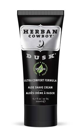 Herban Cowboy 788021896856 Dusk Aloe Shaving Cream Ultra Comfort Formula 6.7 Fl Oz Pack Of 2