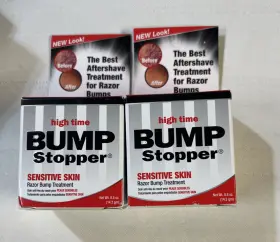 High Time 043429003030 Bump Stopper Treatment 0.5 Oz Sensitive Sk Inch Lot Of 2 High Time 043429003030 Bump Stopper Treatment 0.5 Oz Sensitive Sk Inch Lot Of 2
