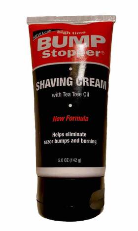 High Time 043429207070 Bump Stopper Shave Gel With Aloe And Tea Tree Oil 5.3 Oz