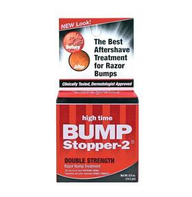 High Time 711181250343 Bump Stopper-2 Double Strength Razor Treatment 0.5oz 3pack