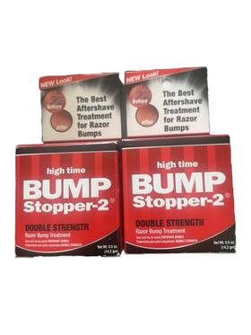 High Time Sg B00ag6sef6 Us Bump Stopper-2 Double Strength Treatment 0.5oz Lot Of 2 New