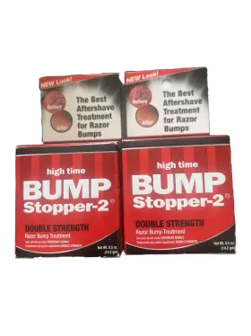 B00ag6sef6 High Time Sg Us Bump Stopper-2 Double Strength Treatment 0.5oz Lot Of 2 New