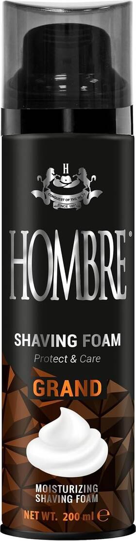 Hombre 041407000125 Grand Shave Foam For Men Citrus Marine Woody Scent Aluminum-free