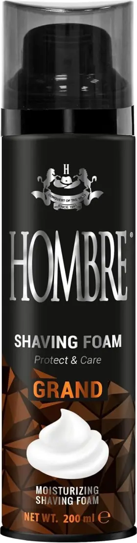 Hombre 041407000125 Grand Shave Foam For Men Citrus Marine Woody Scent Aluminum-free