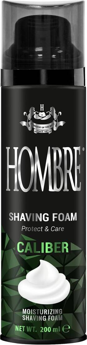 Hombre 041407000132 Caliber Shave Foam For Men Foug Re Marine Woody Scent Aluminum-free