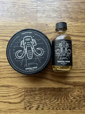 Ktwcs119 House Of Mammoth Apr Collaboration Santal Noir Shaving Soap And Aftershave Set Ktwcs119 House Of Mammoth Apr Collaboration Santal Noir Shaving Soap And Aftershave Set