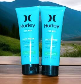 Hurley 802875260400 For Men Shave Cream Tea Tree Essence Softens And Hydrates 6oz 2 Tubes
