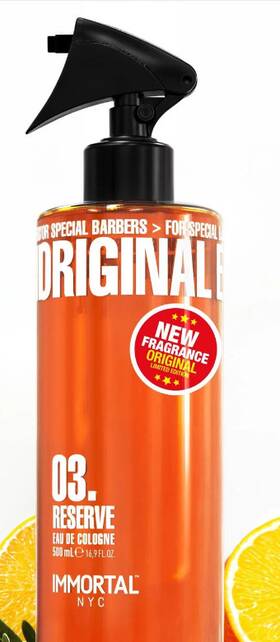 Immortal Nyc 682225553459 01 Reserve After Shave Cologne #3 16.9 Oz
