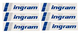 Ingram 223000531204 Cool Lather Shave Cream Men Toilet Smoothing Shaving 60 Gm 6 Packs