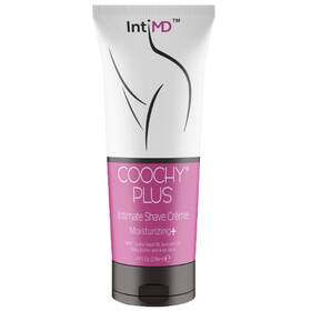 Intimd 687847056034 Coochy Plus Intimate Shave Cream Rash-free With Moisturizing 8oz Squeeze Bottle