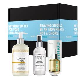 Intimd 850013300884 Coochy Plus Hydrolock Moisturizing 3-steps Kit Intimate Shave Gift Set Nour