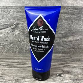 Jack Black 682223010396 Beard Wash 6 Fl Oz Aloe And Panthenol Multifunctional Treatment
