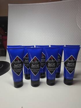 Jack Black 682223092323 9x Beard Lube Conditioning Shave Jojoba Eucalyptus 1.5 Oz Travel Size