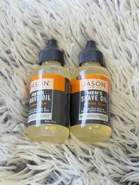 Jason Lab00204jn000 New Mens Smoothing Slick Barber Shave Oil Lube Softens Coarse Hair 2oz
