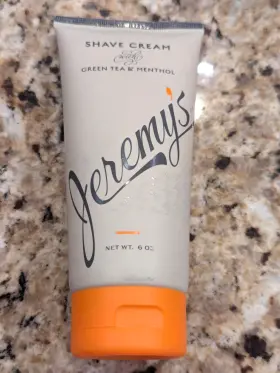 Jeremys 704260567692 Shave Cream Green Tea Menthol 6 Oz Jeremys 704260567692 Shave Cream Green Tea Menthol 6 Oz