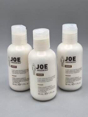 Joe Grooming 857909000804 Shave Cream Lotion Travel 1.7 Oz Lot Of 3 Nwob