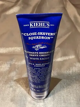 656783 Kiehls Close-shavers Brushless Shave Cream Menthol 5.0 Fl. Oz. Alcohol-free