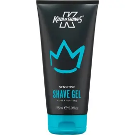 King Of Shaves 688003178782 Sensitive Shave Gel With Aloe Vera And Tea Tree 175ml